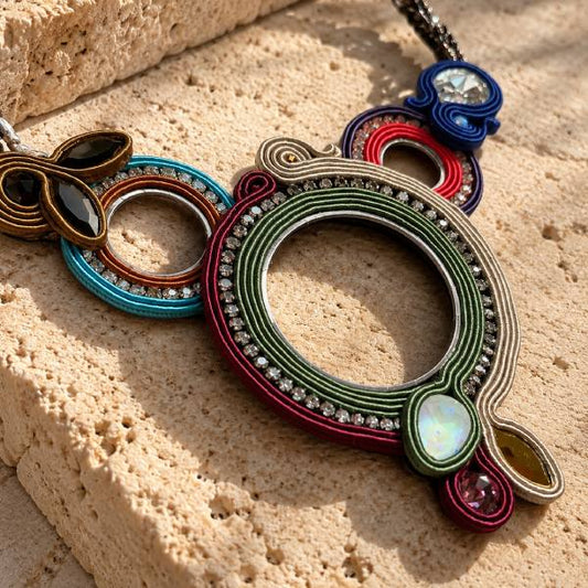 Maxi collar Troya
