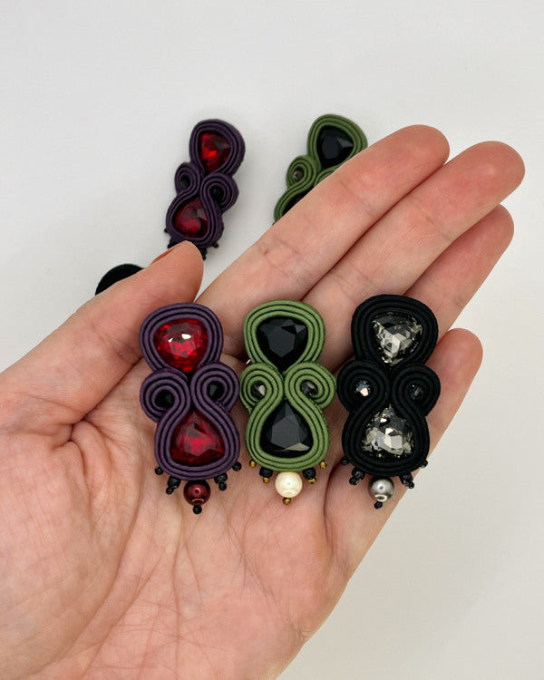 Pendientes Johannesburgo colores