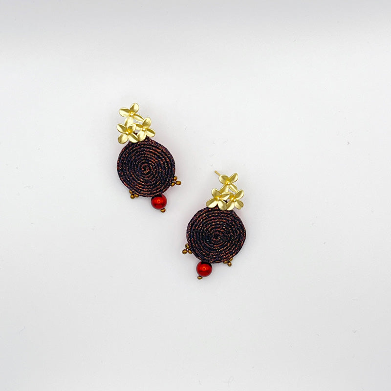 pendientes douro negro cobrizo qordatta