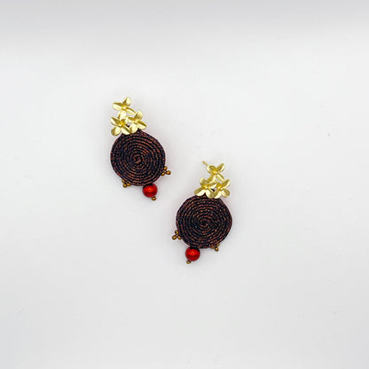 pendientes douro negro cobrizo qordatta