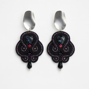 Pendientes Medianoche